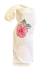 hibiscus bottle bag