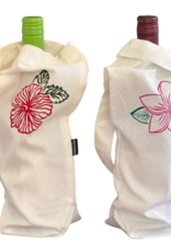 hibiscus bottle bag