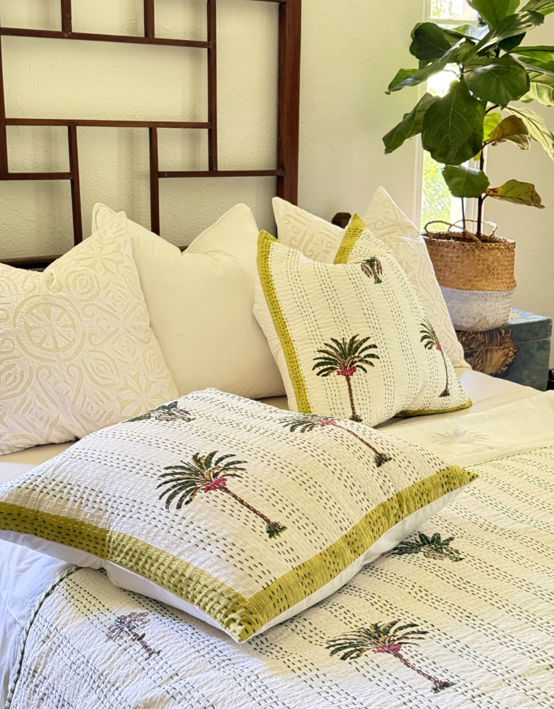 palms euro sham set 24"