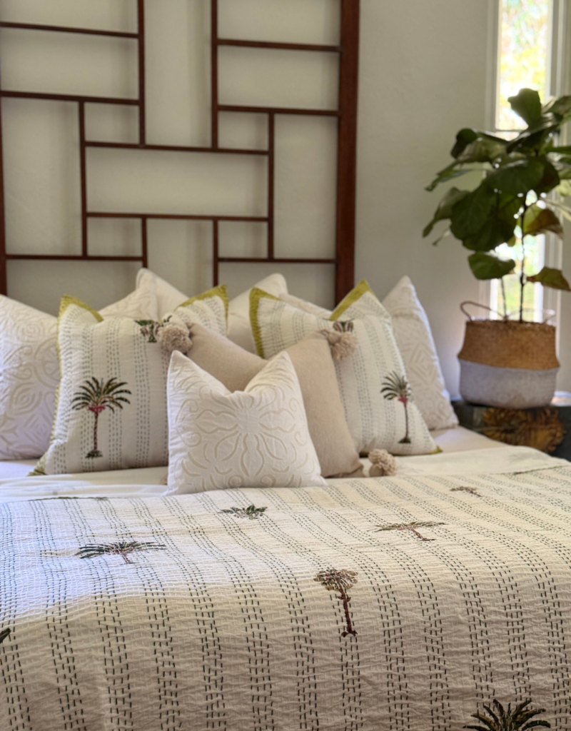 palms euro sham set 24"