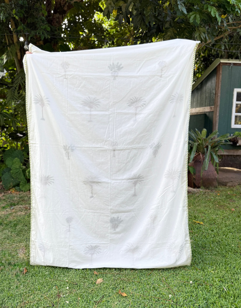 palms summer blanket