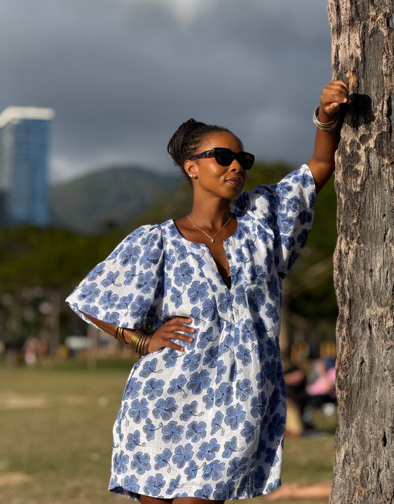 sydney linen dress