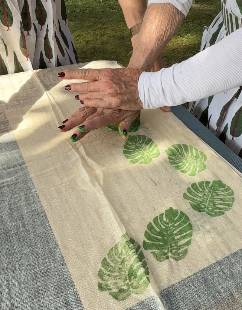 block print cards workshop Oct 25th 1-3PM