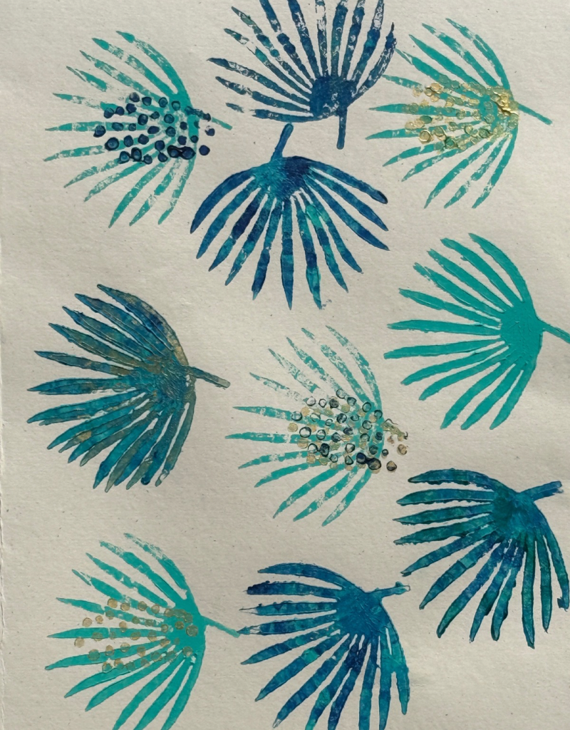 block print cards workshop Oct 25th 1-3PM