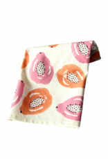 papaya tea towel