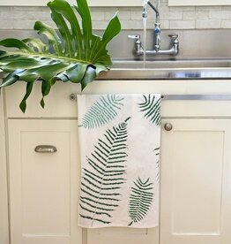 fern tea towel