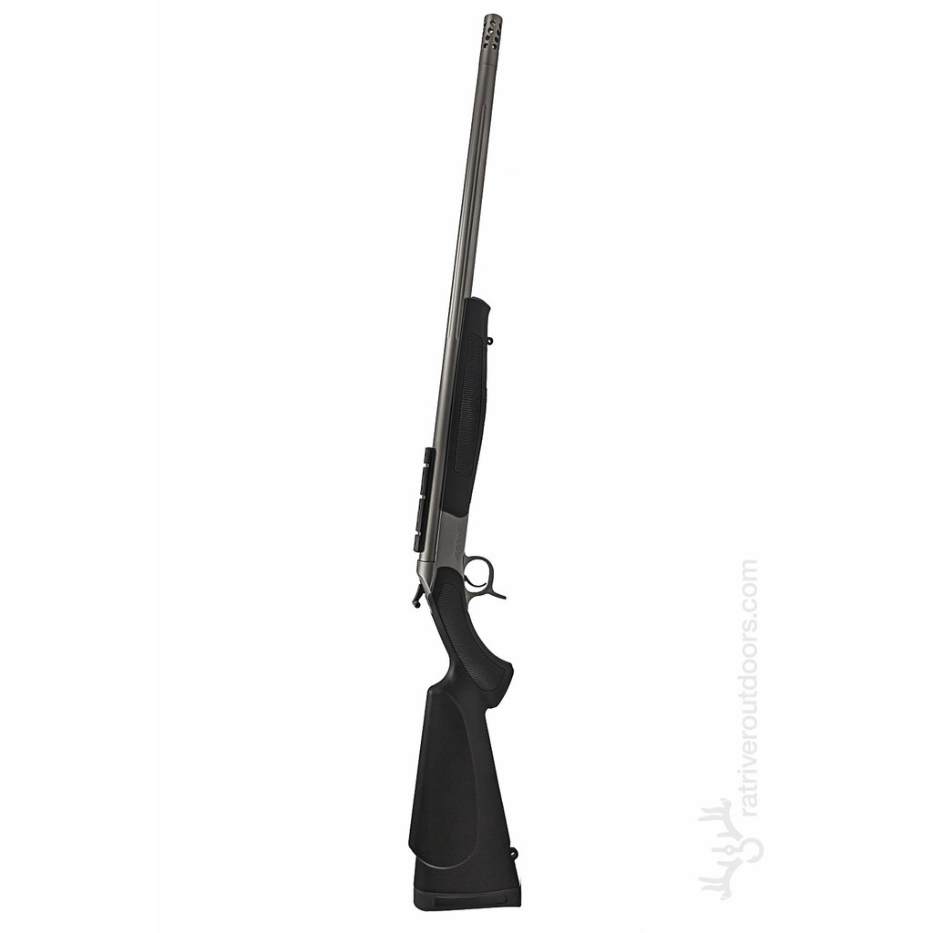 CVA Scout TD .45-70 Stainless/Black 25" w/Brake & Rail Base
