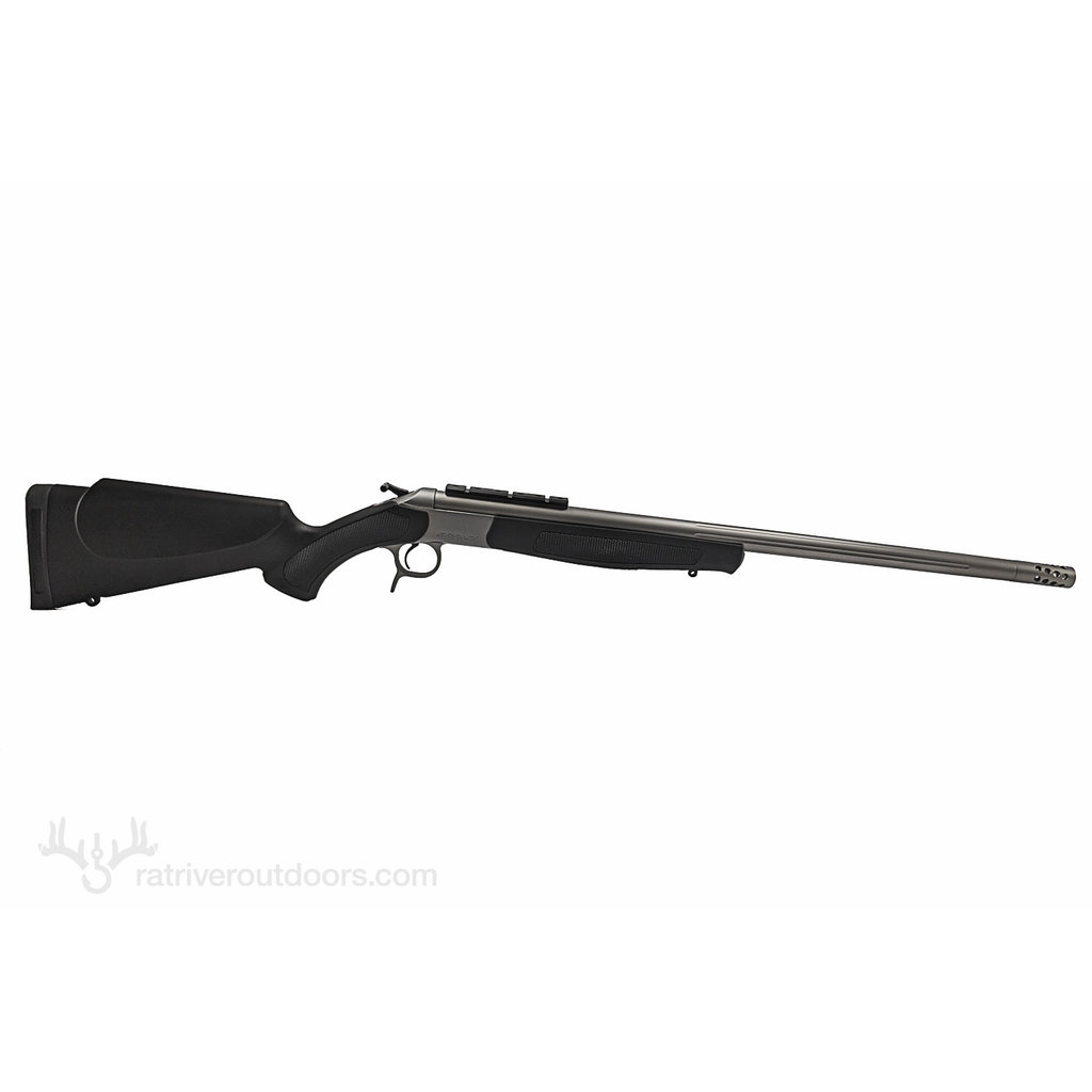 CVA Scout TD .45-70 Stainless/Black 25" w/Brake & Rail Base