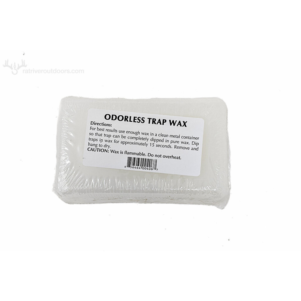 Odorless Trap Wax 1lb Brick White