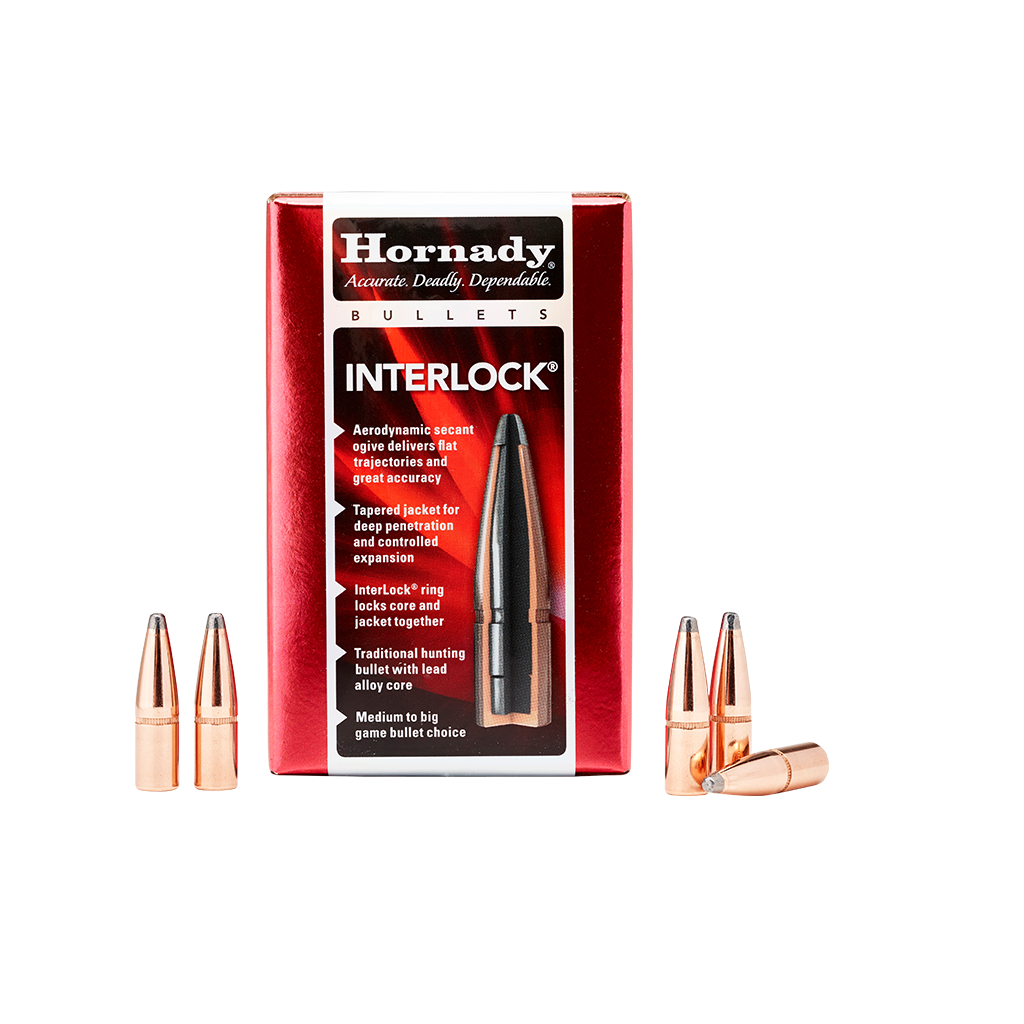 Hornady Interlock 30 Cal .308 Diameter 170 gr FP Bullets #3060 (100 Pk)