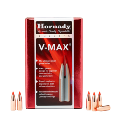 Hornady V-MAX 22 Cal .224 Diameter 55 gr Bullets #22271 (100Pk)