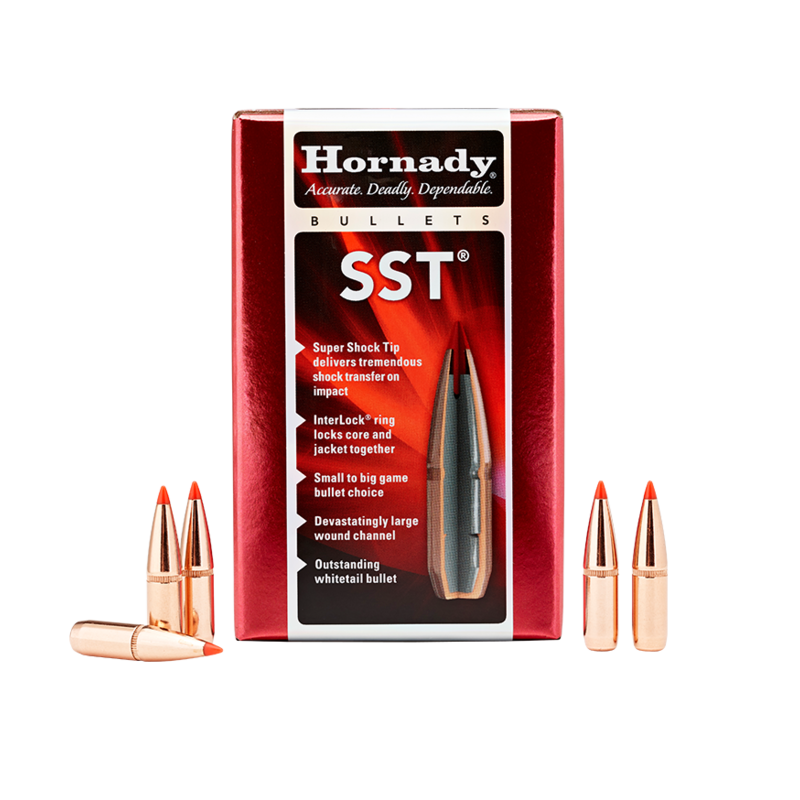 Hornady SST 6.5mm .264 Diameter 140 gr Bullets #26302 (100 Pk)