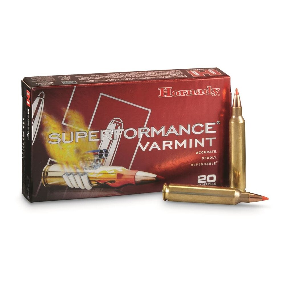 Hornady Superformance Varmint 222 Rem. 50 gr V-MAX (20 Pk)