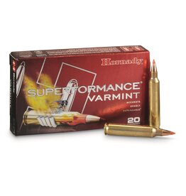 Hornady Superformance Varmint 222 Rem. 50 gr V-MAX (20 Pk)