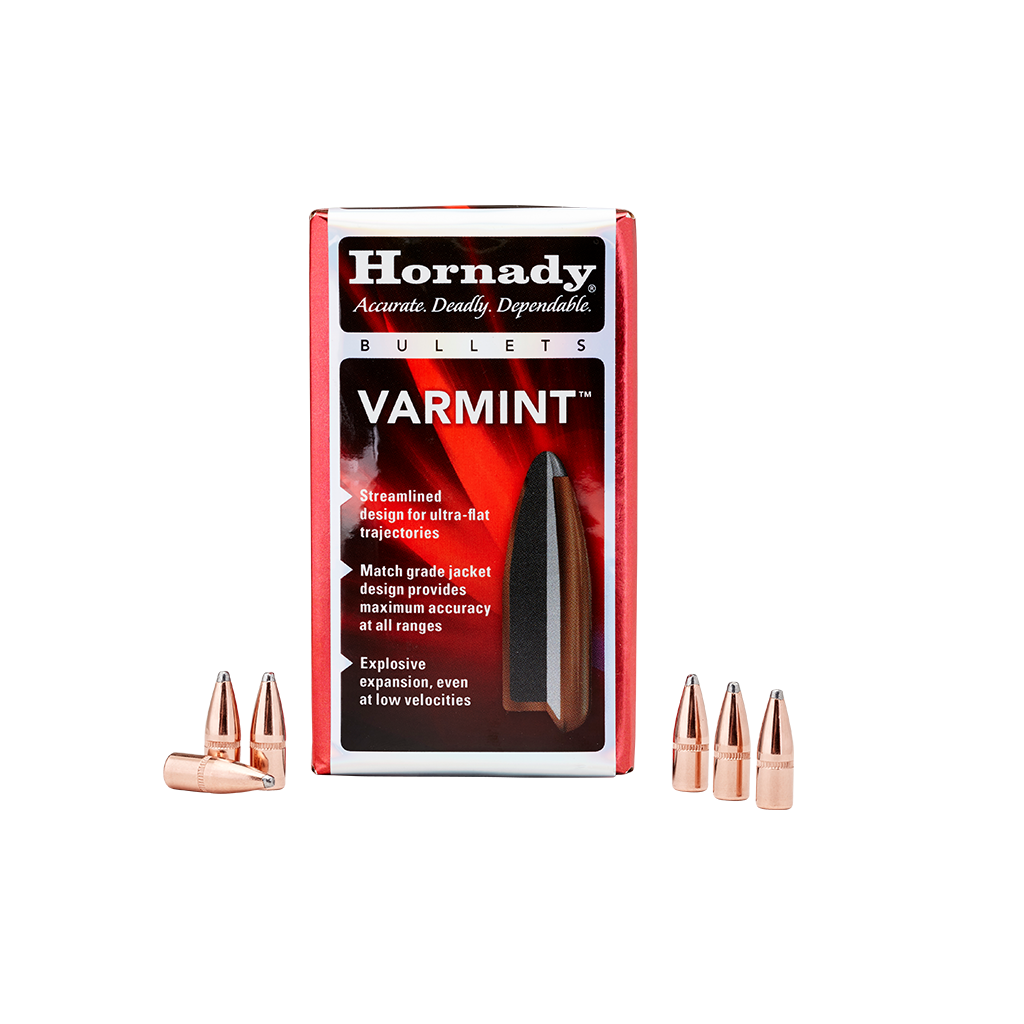 Hornady Varmint 22 cal .224 Diameter 45 gr HP BEE Bullets #2229 (100 Pk)