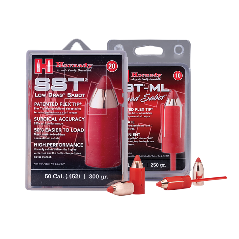 Hornady SST Low Drag Sabot 50 cal 250 gr Muzzleloading Bullets (20 Pk)
