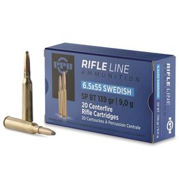 PPU Prvi Partizan 6.5 X 55 Swedish 139 gr SP (20 Pk)