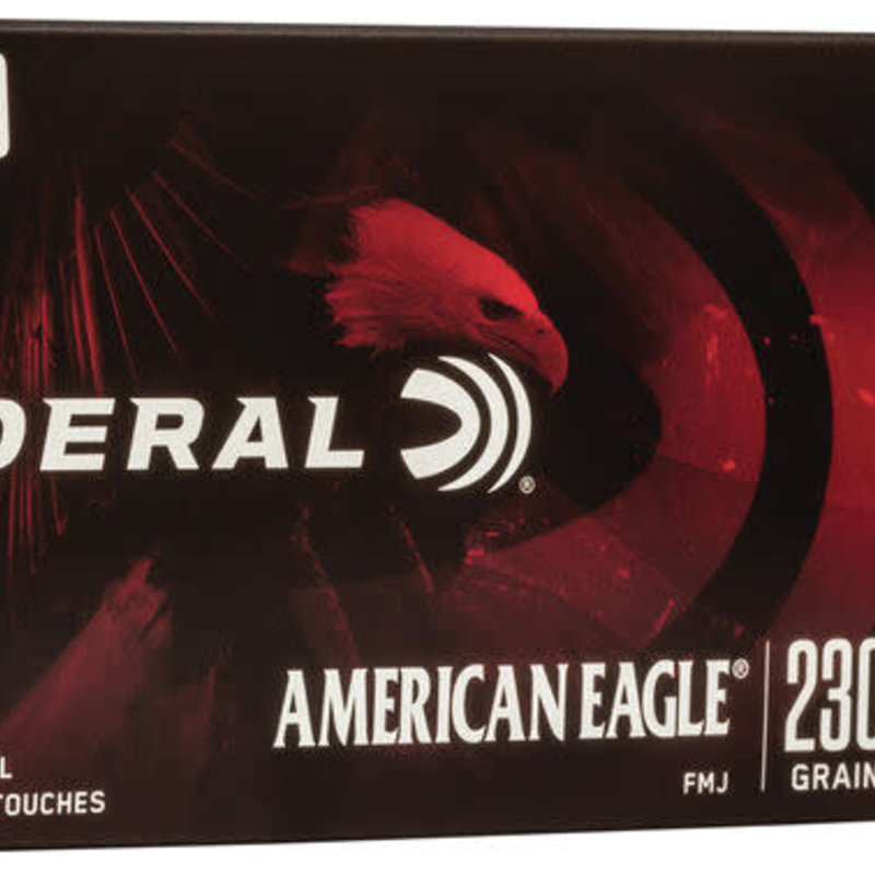 Federal American Eagle Ammunition 45 ACP 230gr FMJ (50pk)