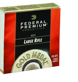 Federal Premium Gold Medal Large Rifle Primers #GM210M (100 Pk)