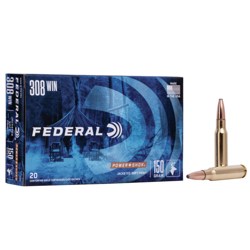 Federal 308 Win. 150 Gr SP (20 Pk)