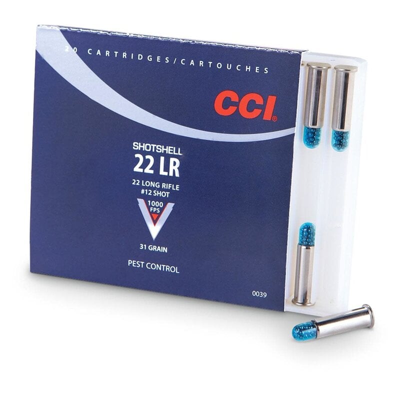 CCI Shotshell 22LR 31gr (20 Pk)