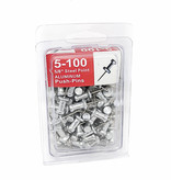 Aluminium Push Pins (100 Pk)
