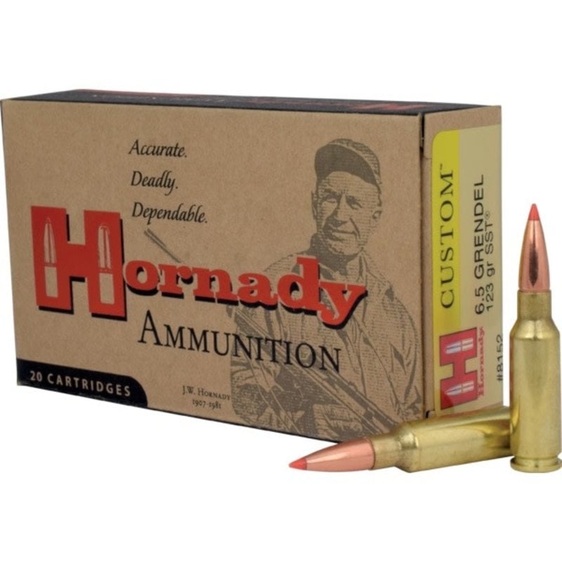 Hornady Custom 6.5 Grendel 123gr SST (20 Pk)