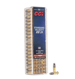 CCI Standard Velocity, .22lr, 40gr (100pk)
