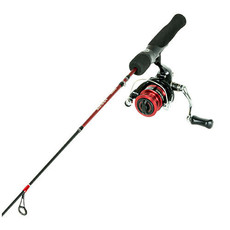 Shimano Sienna Ice Rod/Reel Combo (Red)