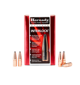 Hornady Interlock .270 Cal  .277dia 130gr  (100pk)