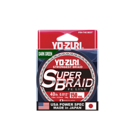 Yo-Zuri Super Braid 150yd 20lb (Dark Green)