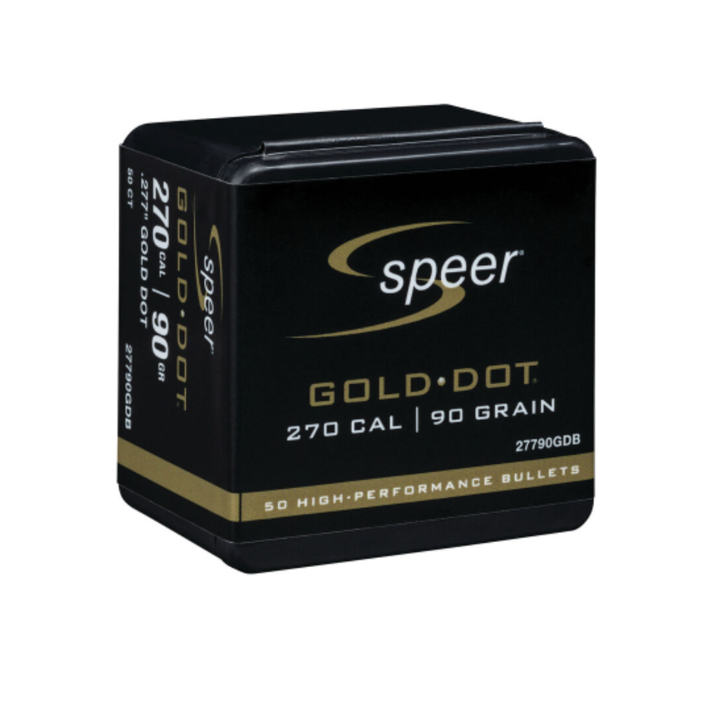 Speer Bullets Gold Dot .277 Dia 90gr (50 pk)