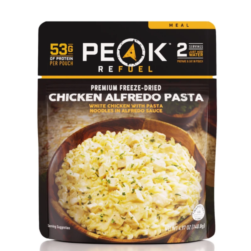 Peak Refuel Chicken Alfredo Pasta Meal