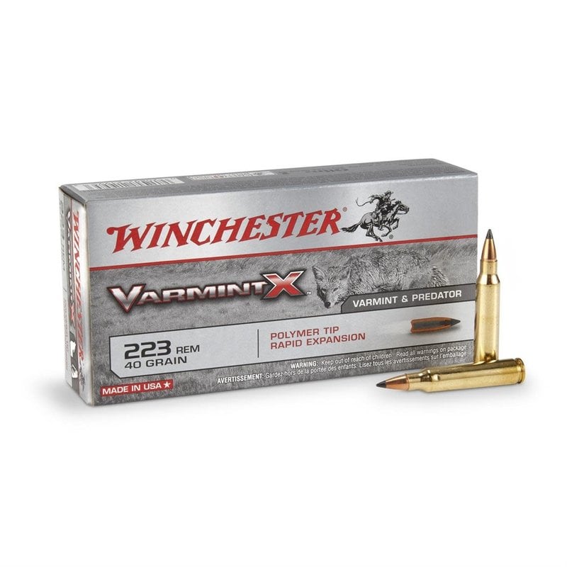 Winchester .223 Rem 40gr Varmint (20pk)