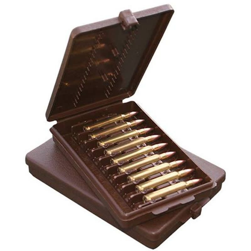 MTM Rifle Ammo Wallet 9rd Brown .222 to 30-30Win