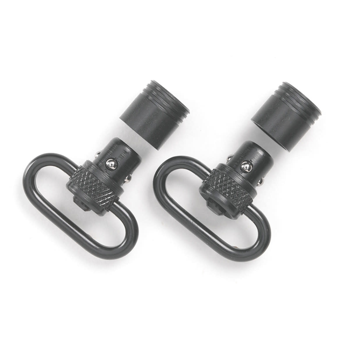 Uncle Mike's Push Button  QD Sling Swivels 1"