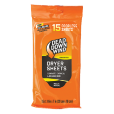 Dead Down Wind Scent Prevent Dryer Sheets (15pk)