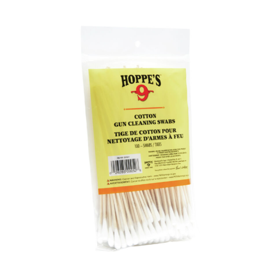 Hoppe's Cotton Cleaning Swabs 5.9" (50pk)