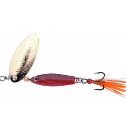 johnson Min-O-Spin, 1", 1/8oz,  Brown Grasshopp