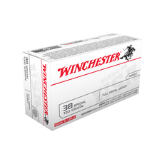 Winchester 38 Special 130gr FMJ  (50pk)
