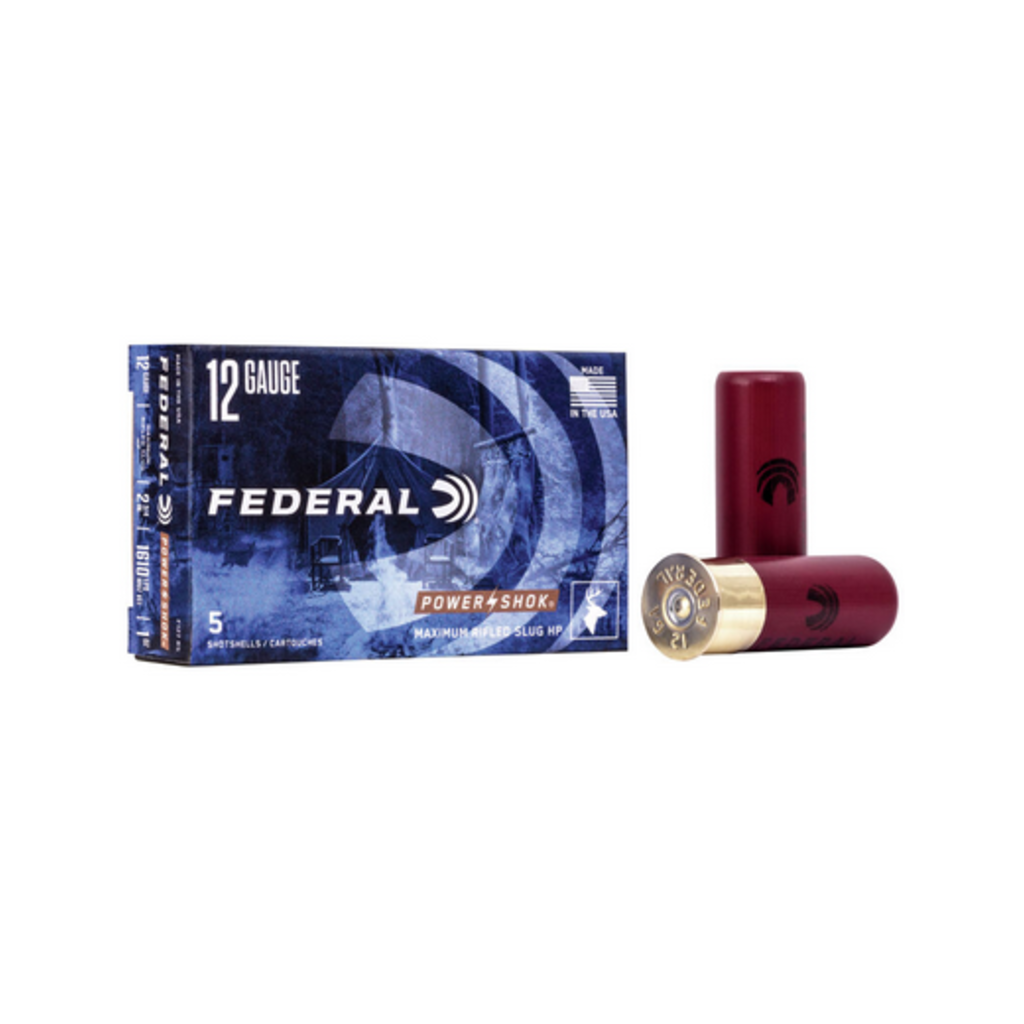 Federal 12ga 2.75" 1oz Rifled Slug HP