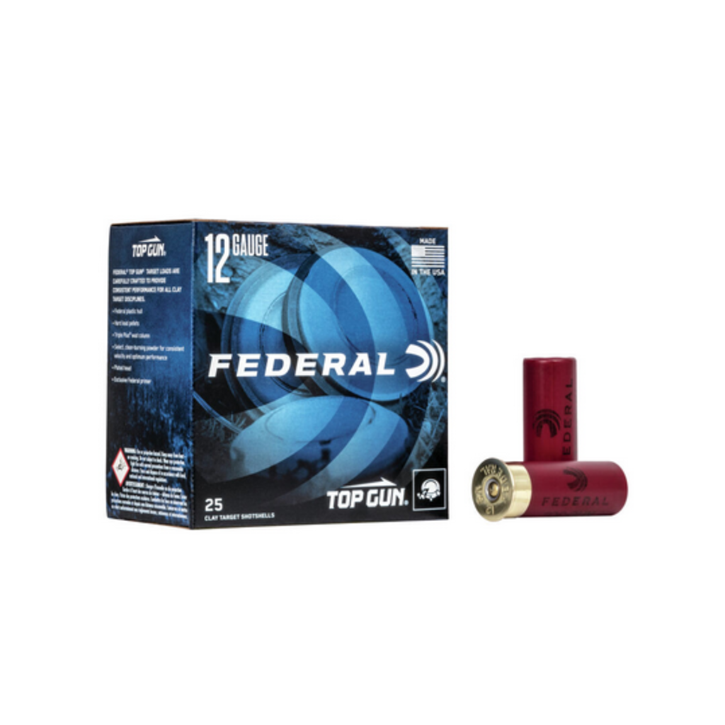 Federal Top Gun 12ga 2 3/4", 1 1/8oz, #7 1/2
