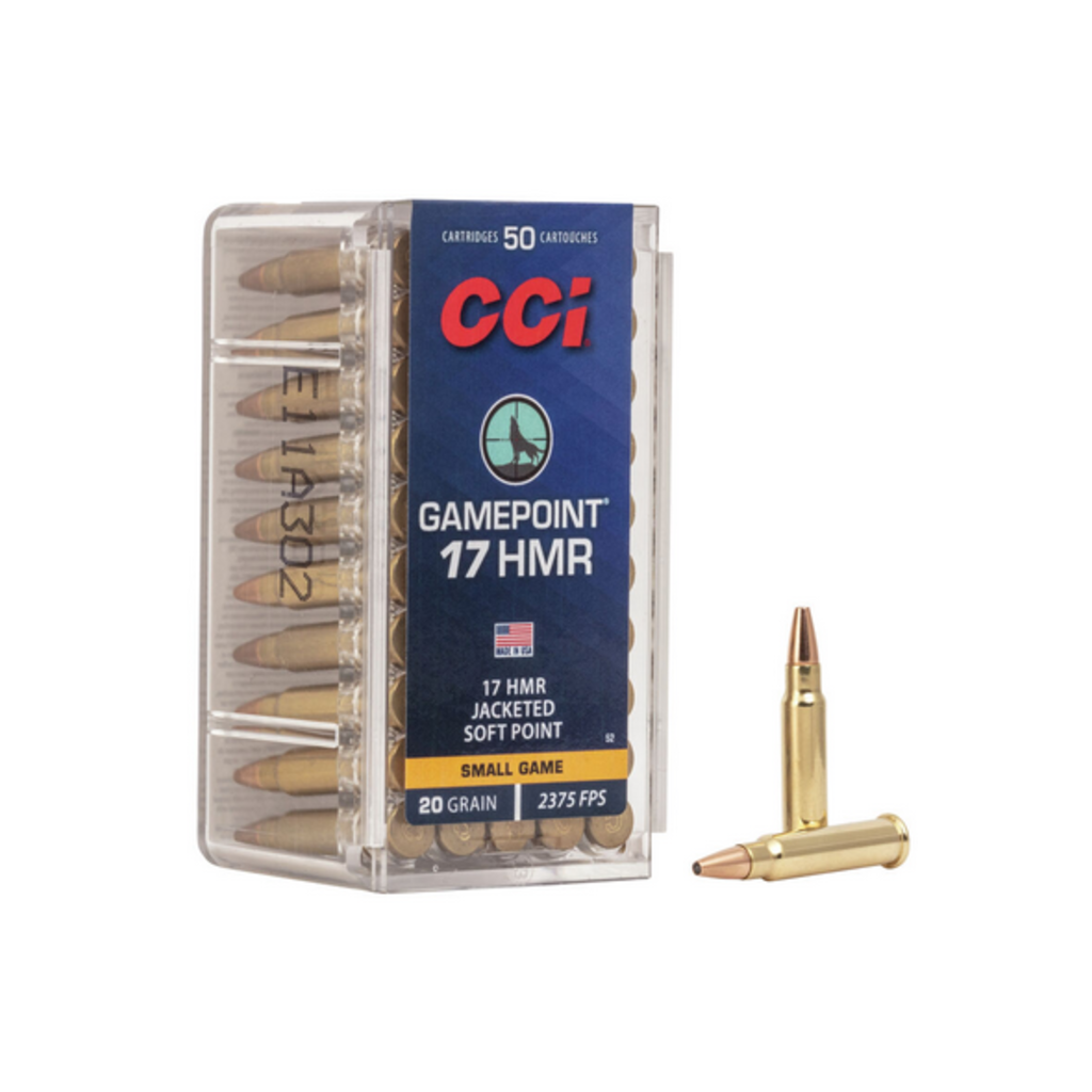 CCI Game Point 17 HMR 20gr (50pk)