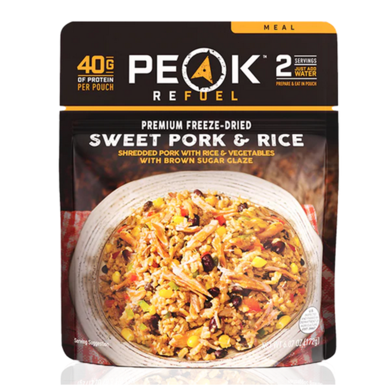 Peak Refuel Sweet Pork & Rice Meal