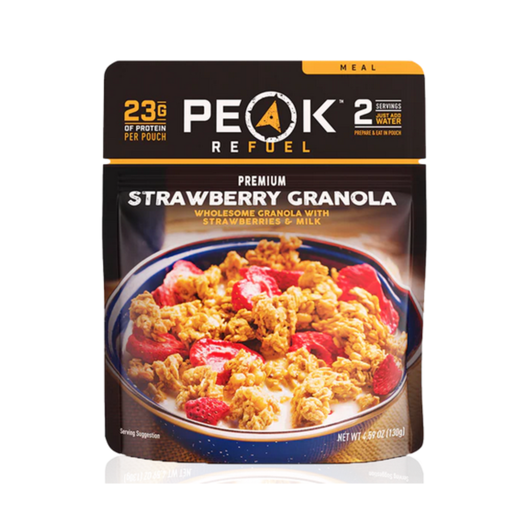 Peak Refuel Strawberry & Granola with Milk