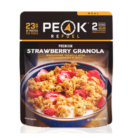 Peak Refuel Strawberry & Granola with Milk