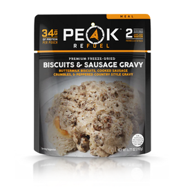 Peak Refuel Biscuits & Sausage Gravy Meal