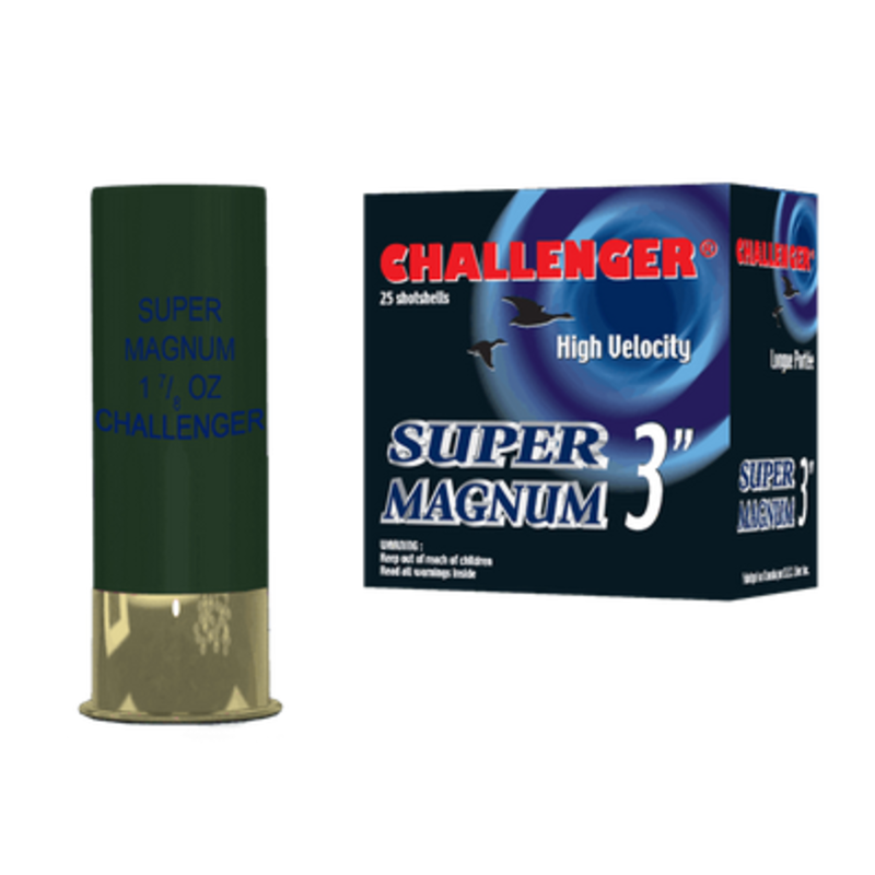 Challenger Super Magnum 3"12 Gauge Steel #2 (25pk)