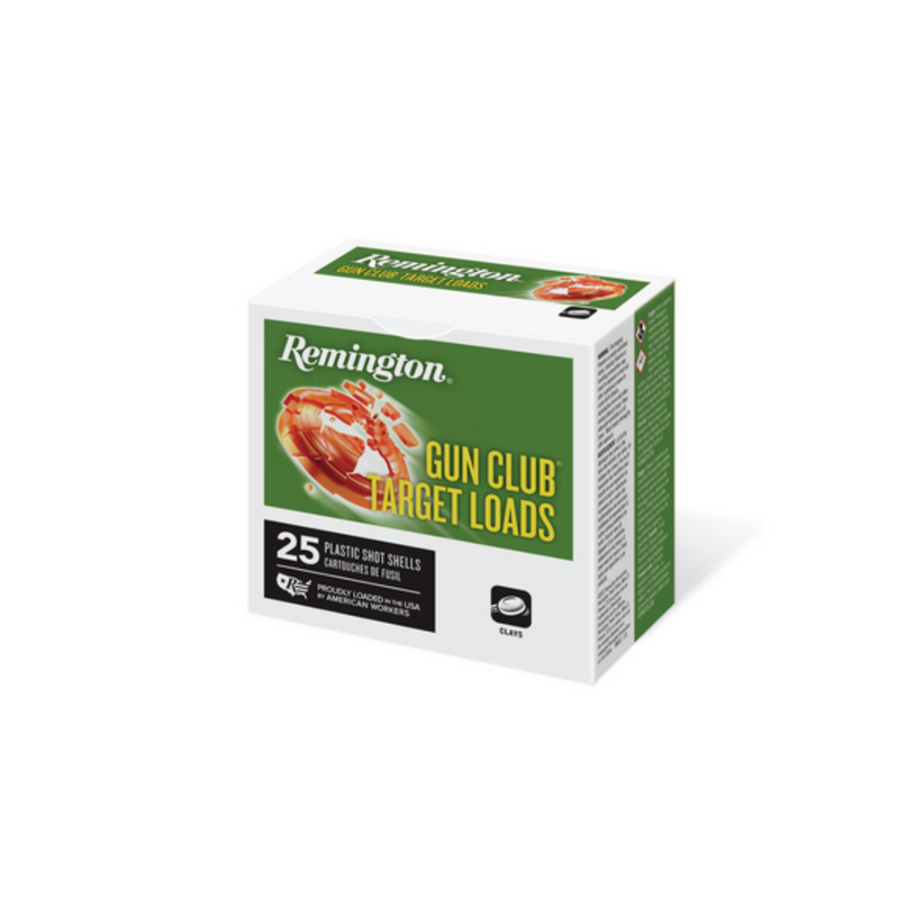 Remington Gun Club Target Load, 20 ga, 2 3/4inches, 7/8oz, 7 1/2 shot (25pk)