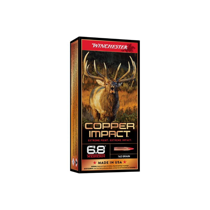 Winchester Copper Impact 6.8 Western 162gr (20pk)